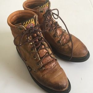 Vintage Justin Boots Size 7